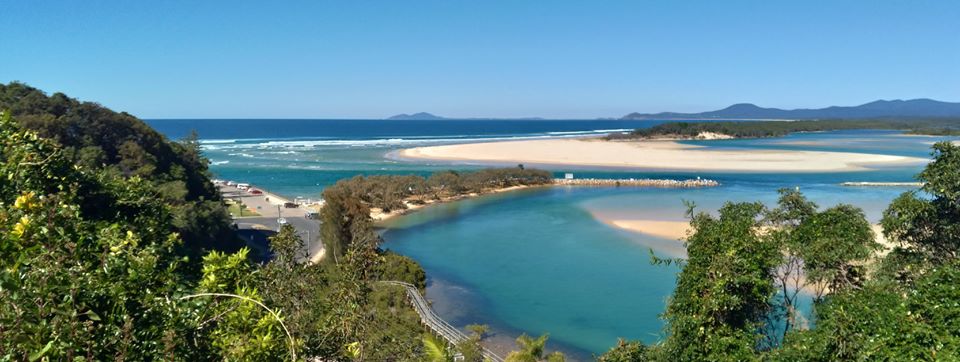 Entrance to the Nambucca river, Nambucca Heads, NSW, Australia